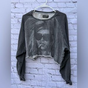 Vintage Religion Crop sweater